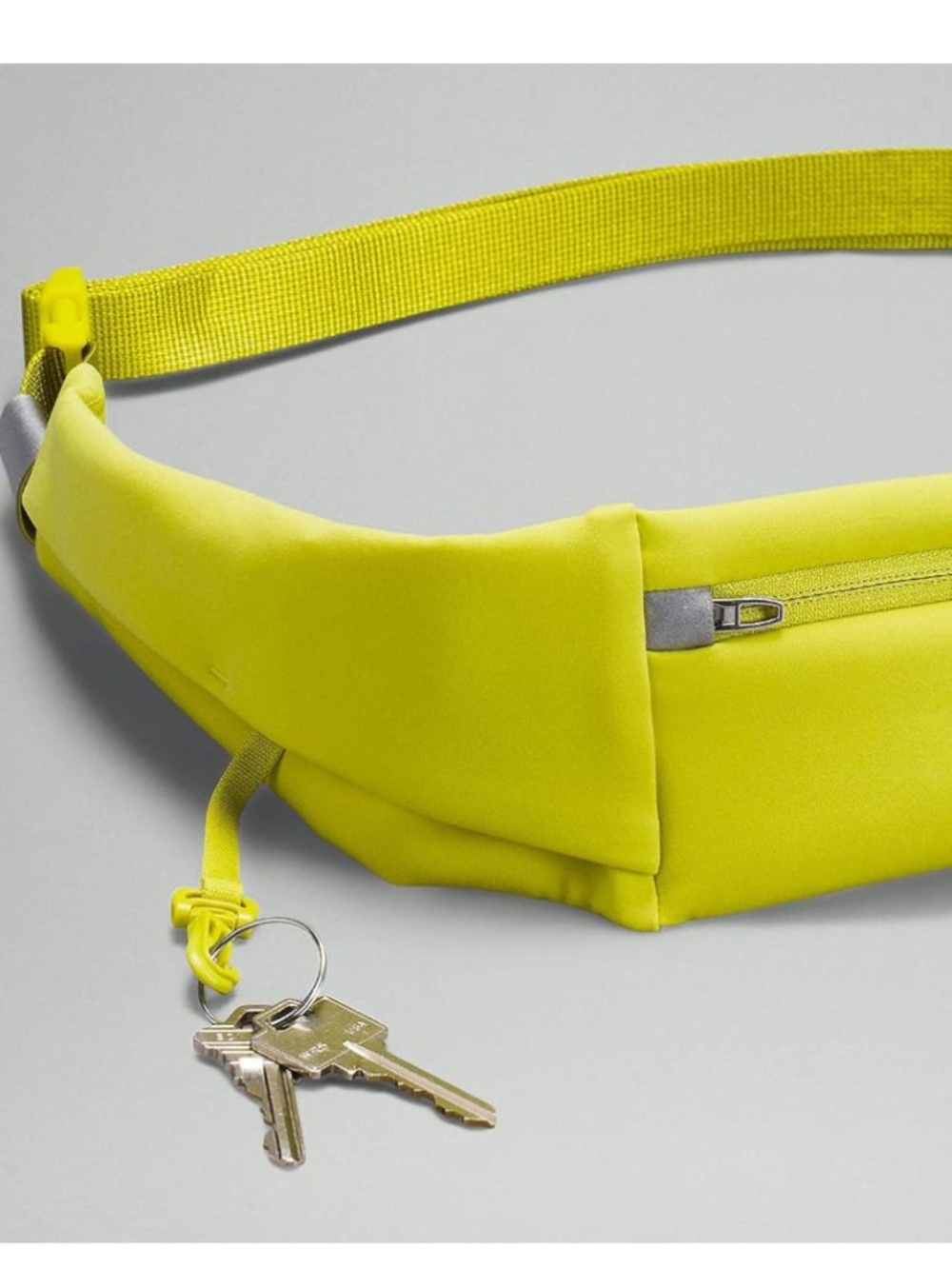 lululemon athletica Neon Yellow Belt Bag